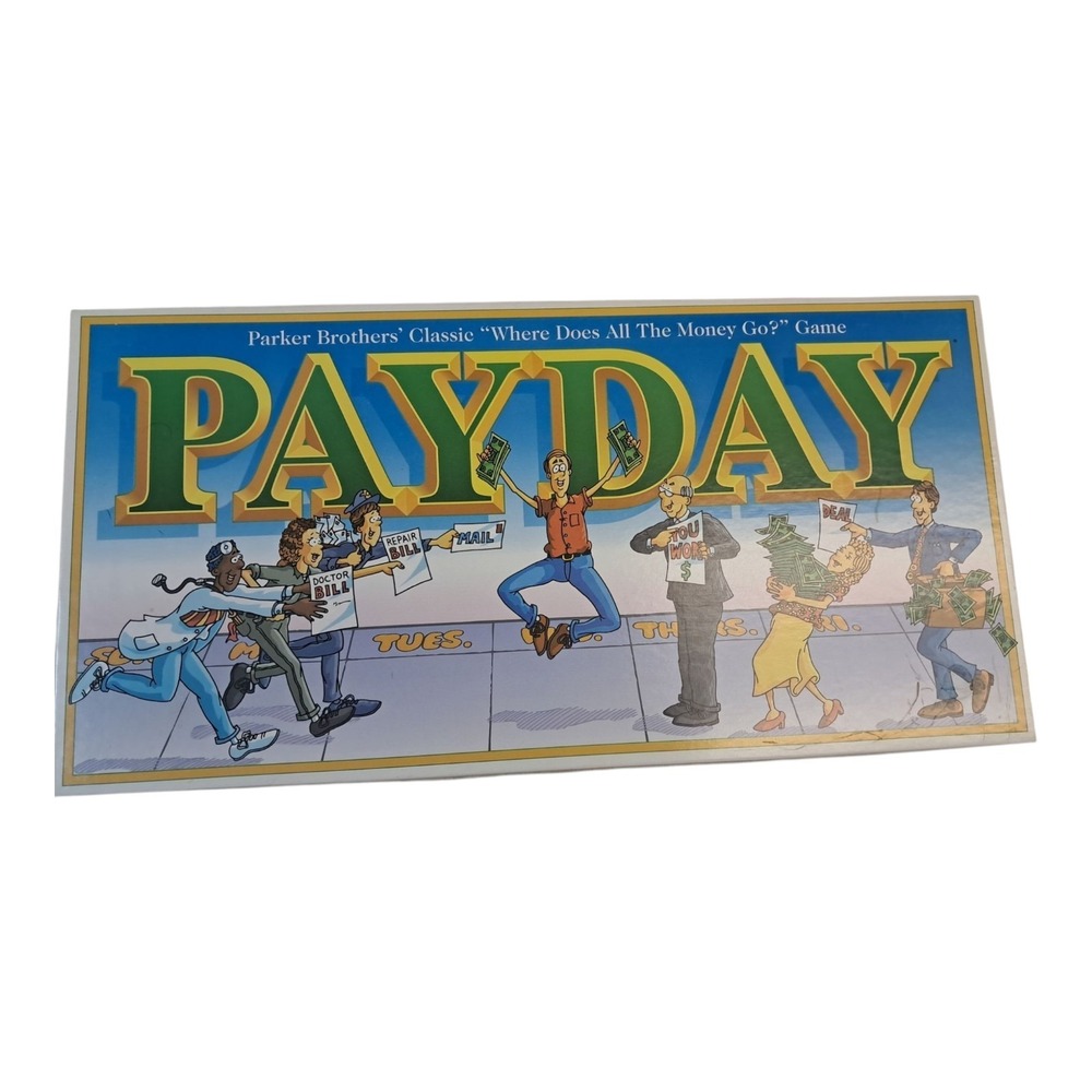 Payday Board Game Vintage 1994 Parker Brothers 100% Complete